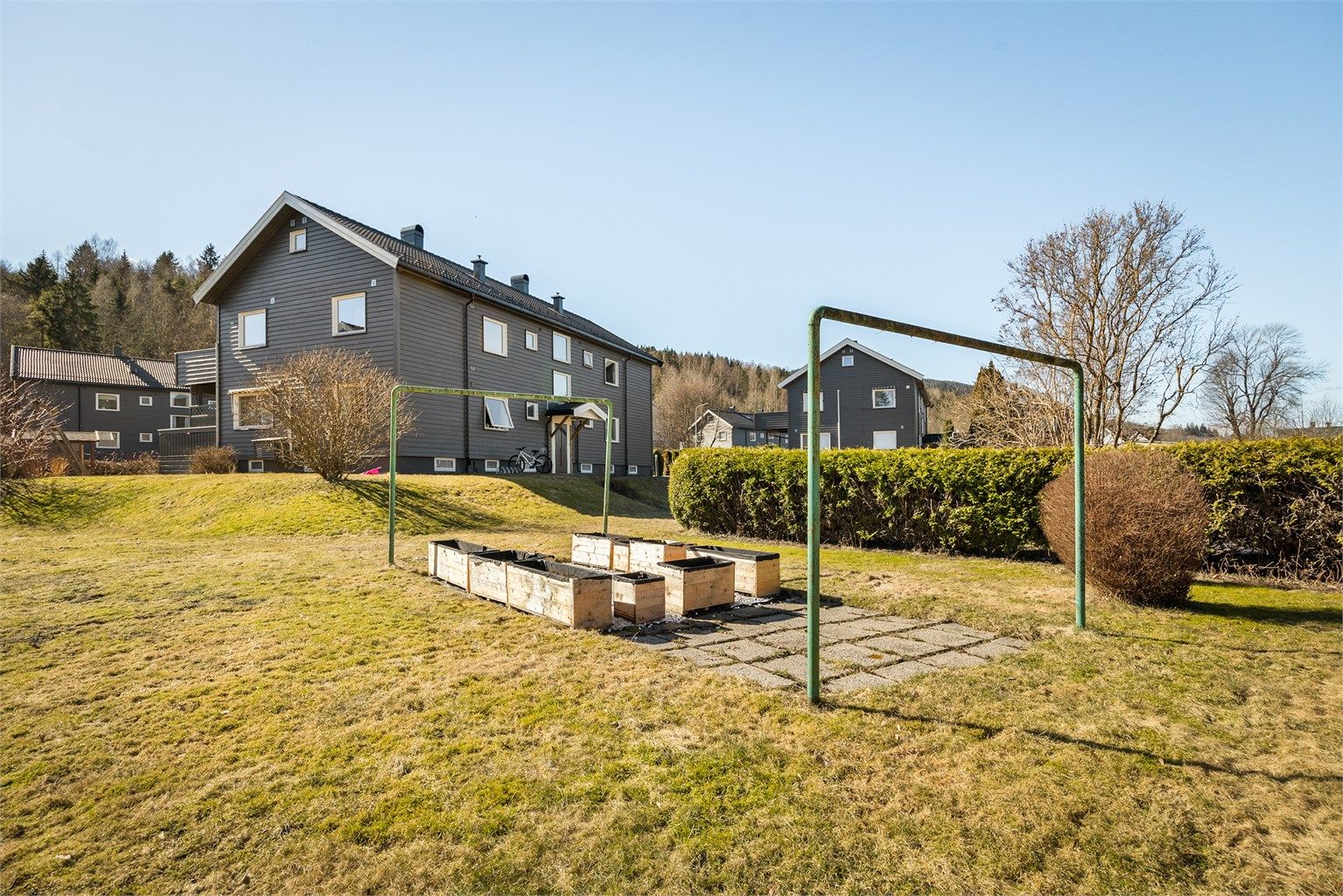 Utearealer på borettslagets tomt
