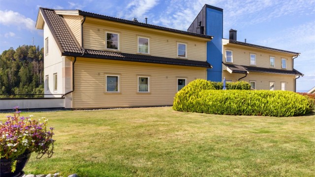 Flotte fellesarealer ved inngangspartiet