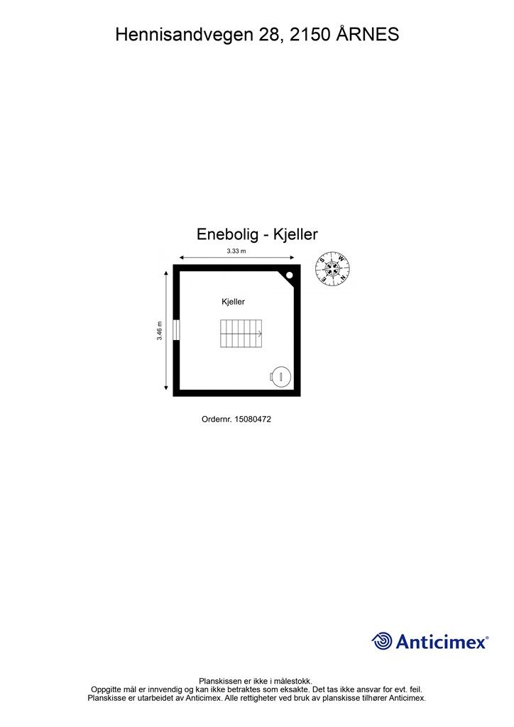 Plantegning - Kjeller