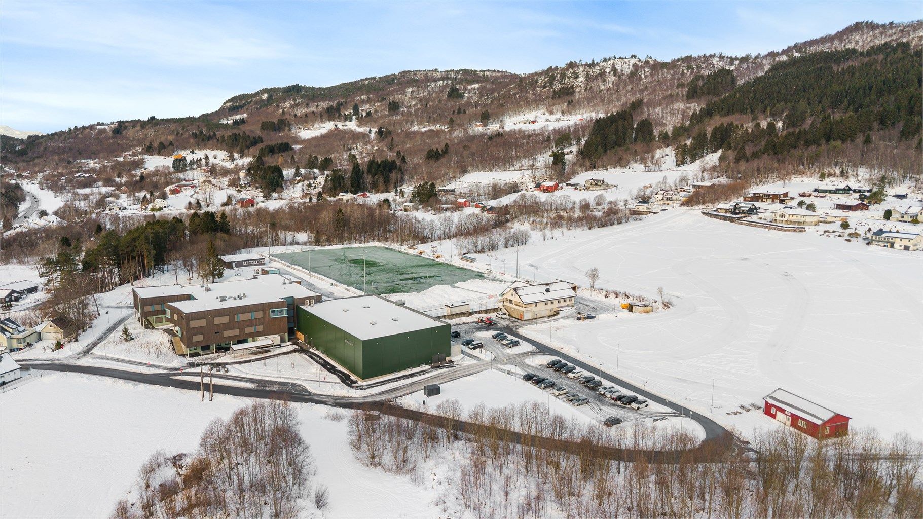 Nærområdet er ideelt for barnefamilier og de som er glade i natur og friluftsliv.