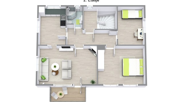 Brusdalsvegen 137 2. Etasje