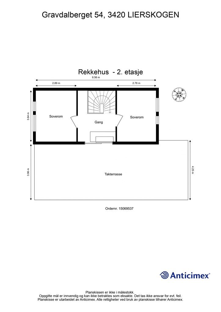 Plantegning - 2. etasje