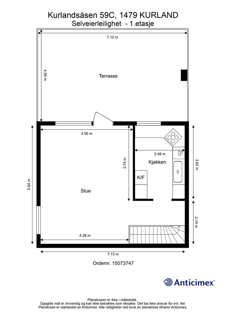 Plantegning 1.etasje