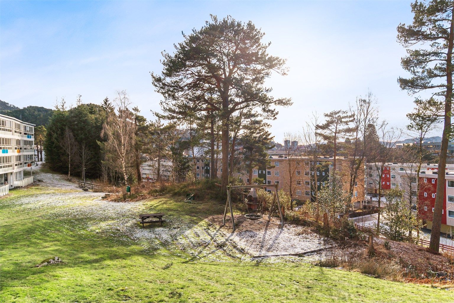 - Utsikt fra egen balkong -