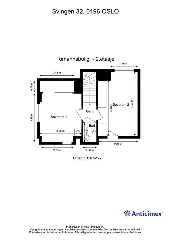 Plantegning 2.etasje