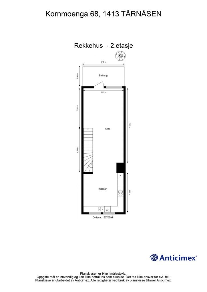 Plantegning - 2.etasje