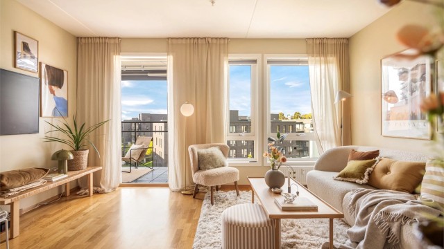 Velkommen til Hovinveien 43B! Foto: Martine Eren Studio