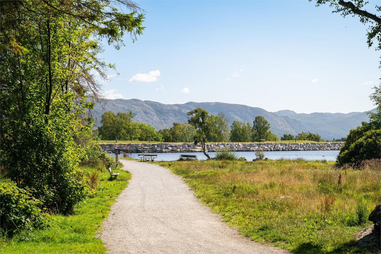 Vannassen er også inne gåavstand fra boligen. 