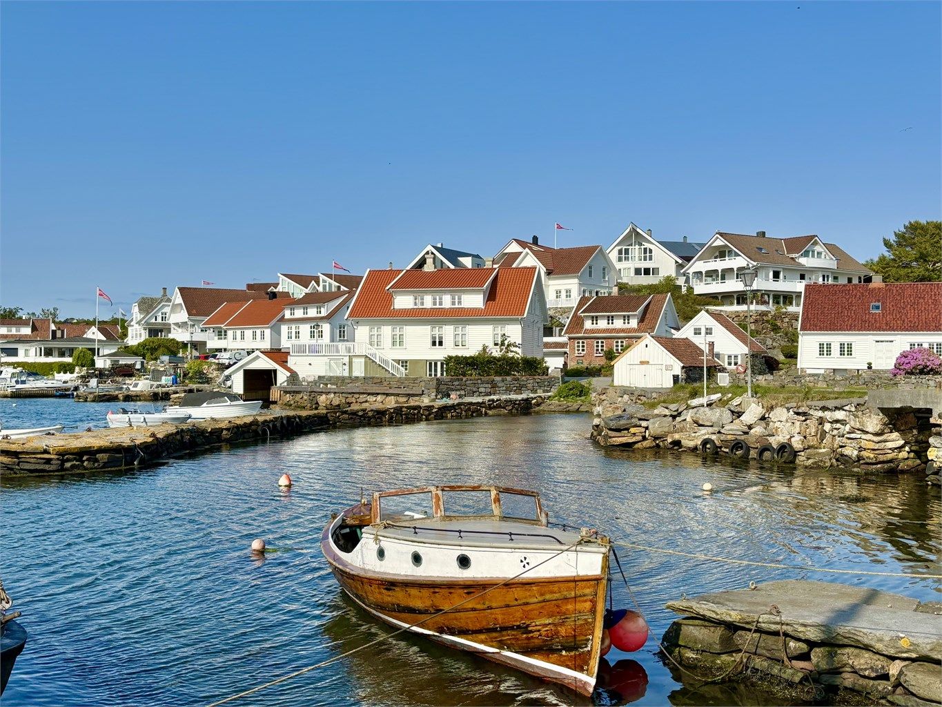 Sørlandsidyll i vakre Tananger havn!
