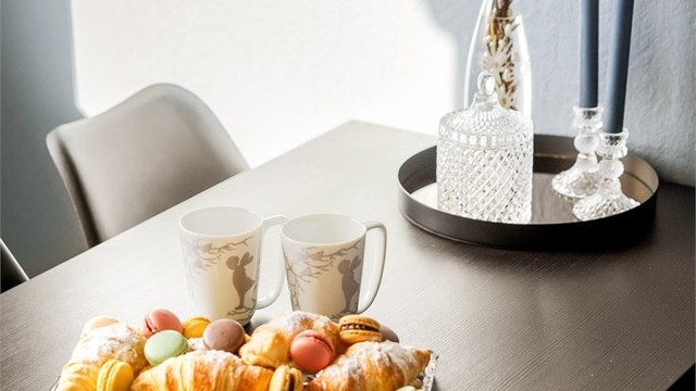 En perfekt krok for morgenkaffen.