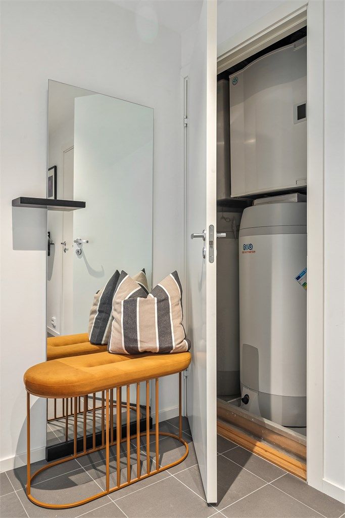 Installert porttelefon med mulighet for styring via smarttelefon.