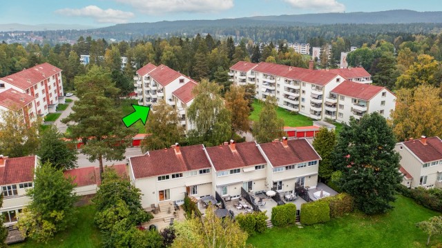 Idylliske Hauktjern brl./ og Nøkleveien Borettslag, med marka som nærmeste nabo!