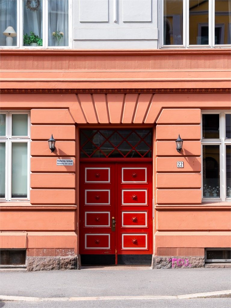 Inngangsparti.