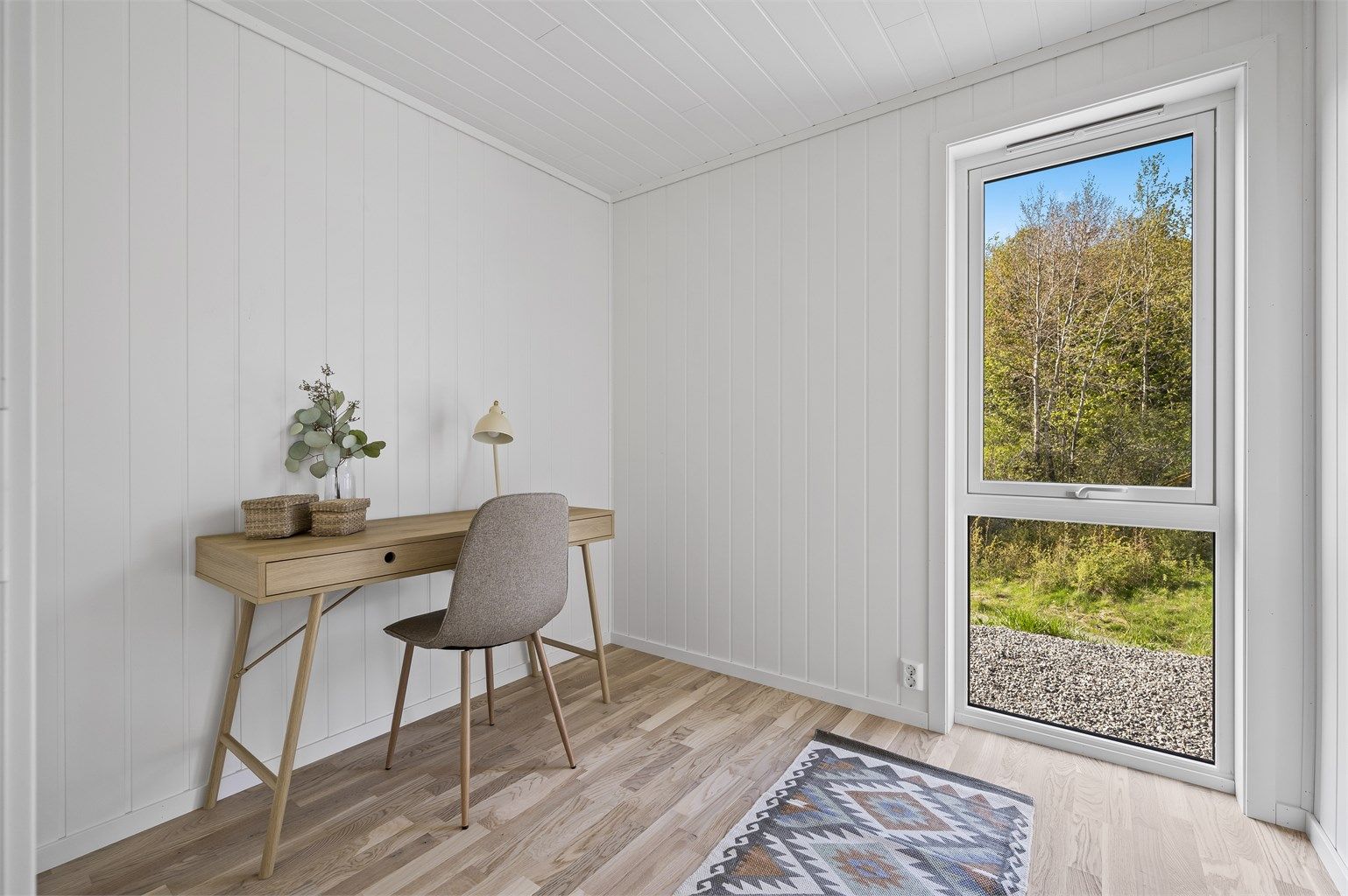 Bilde fra identisk hytte.