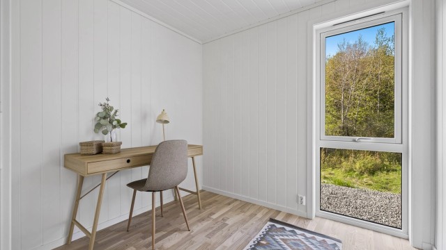 Bilde fra identisk hytte.