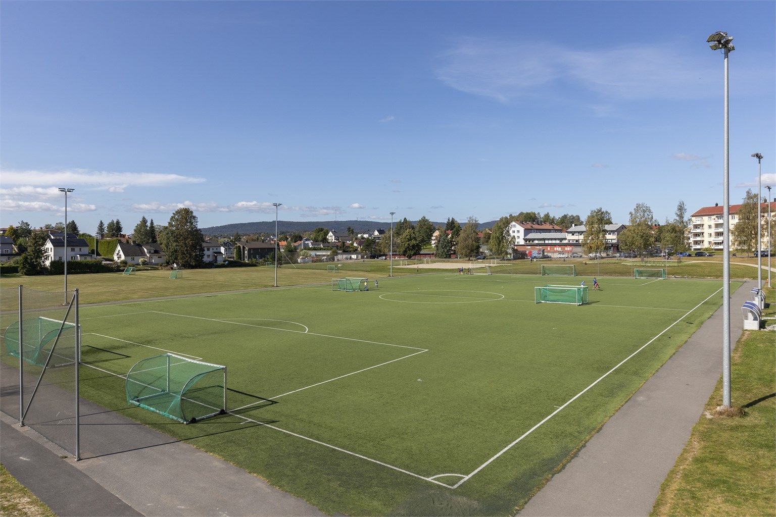 Kun et par minutters gange til Myrerjordet 