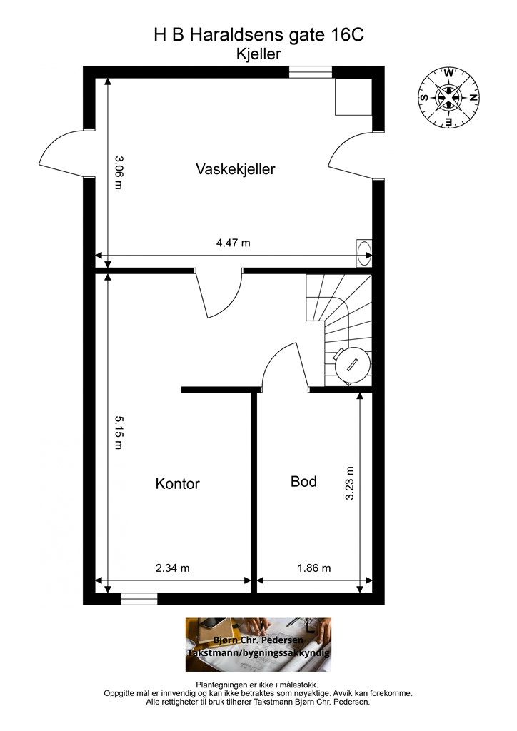Plantegning underetasje