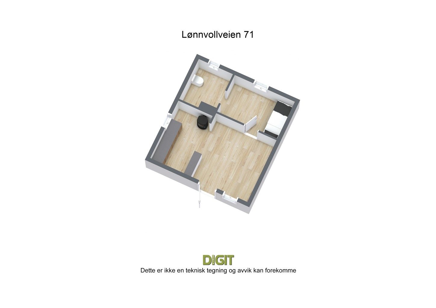 3D - Lønnvollveien 71