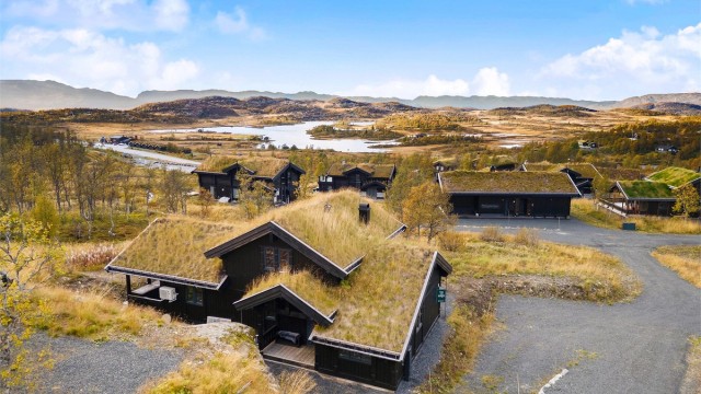 Eiendommen ligger meget fint til på Vierli. Foto: Diakrit