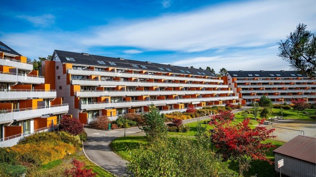 Borettslagets eiendom er pent opparbeidet og i senere år er viktige oppgraderinger på tak, fasade, balkonger, vinduer og balansert ventilasjon gjennomført.