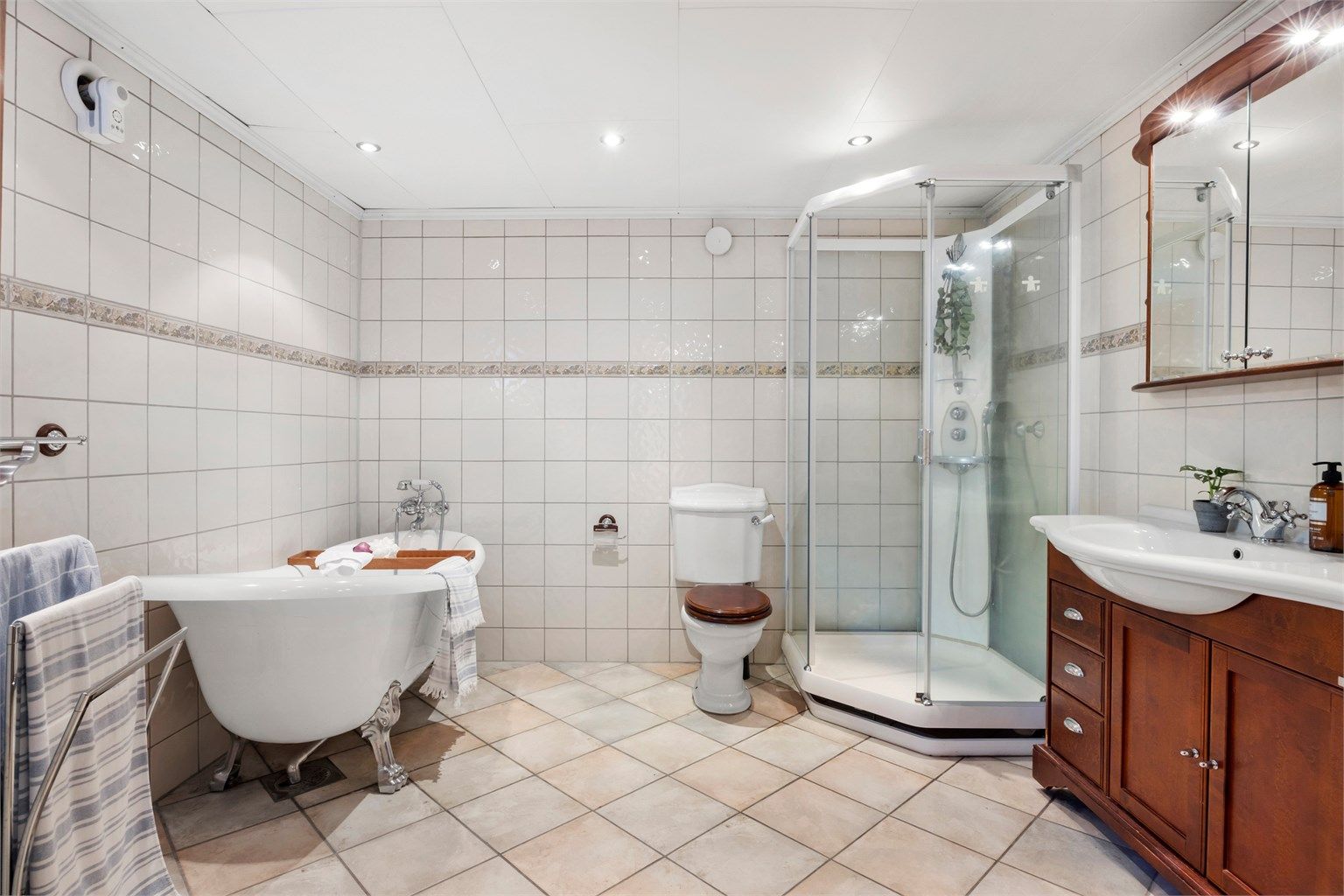 Rom benyttet som bad.