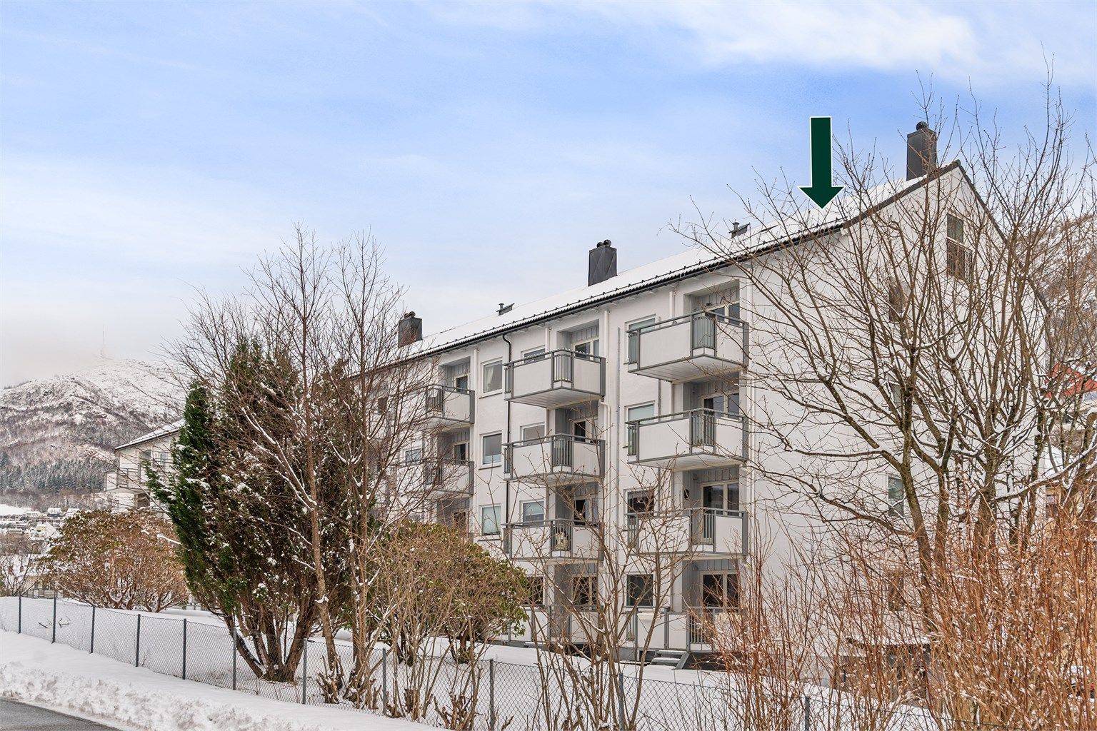 - Topp-/hjørneleilighet med vestvendt beliggenhet -