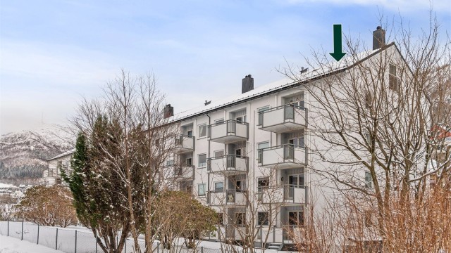 - Topp-/hjørneleilighet med vestvendt beliggenhet -