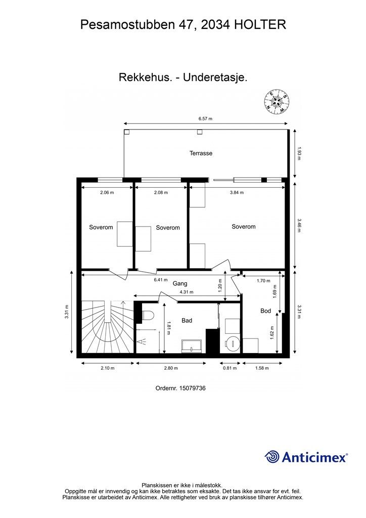 Plantegning underetasje