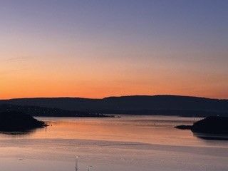 Solnedgang tatt av eier