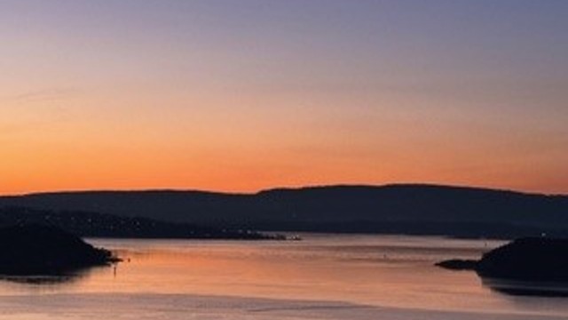 Solnedgang tatt av eier