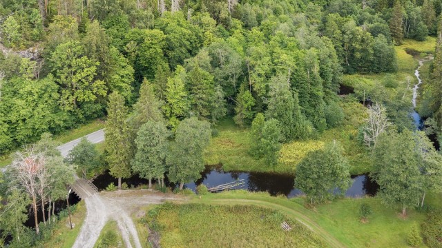 Eiendommen inkluderer både jorder, innmarksbeite og produktiv skog.