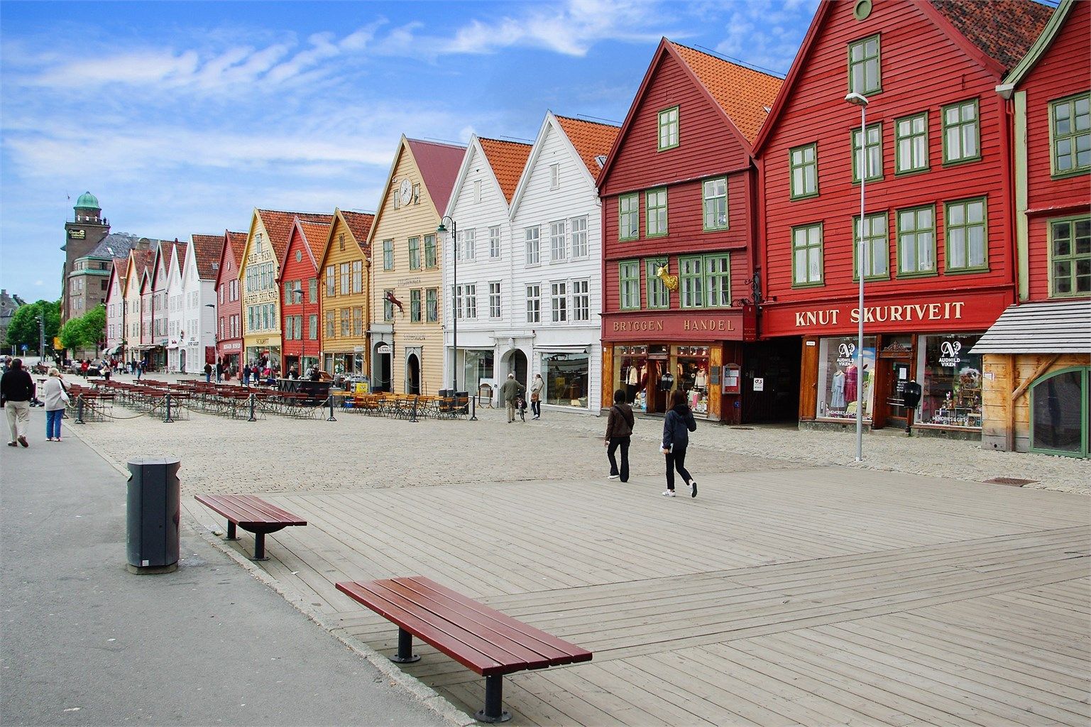 En liten spasertur unna Bryggen og Bergen sentrum