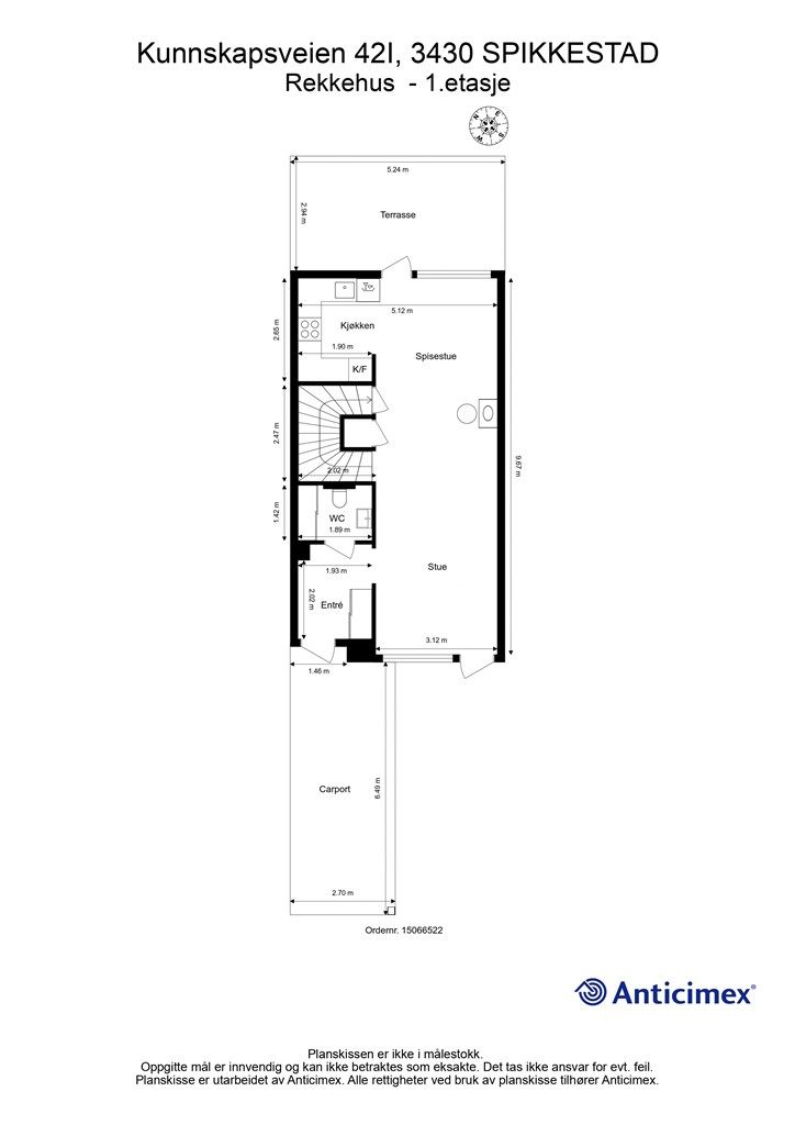Plantegning 1.etasje