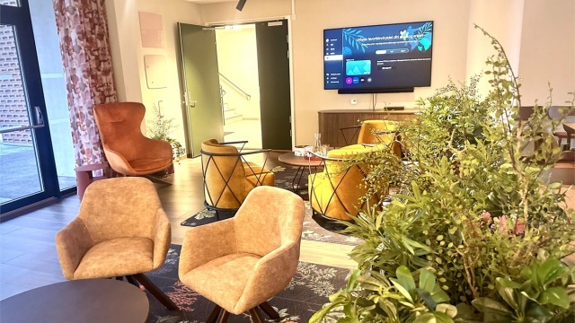Lounge, resepsjon og fellesområde