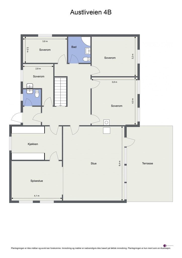 Plantegning - 1. etasje