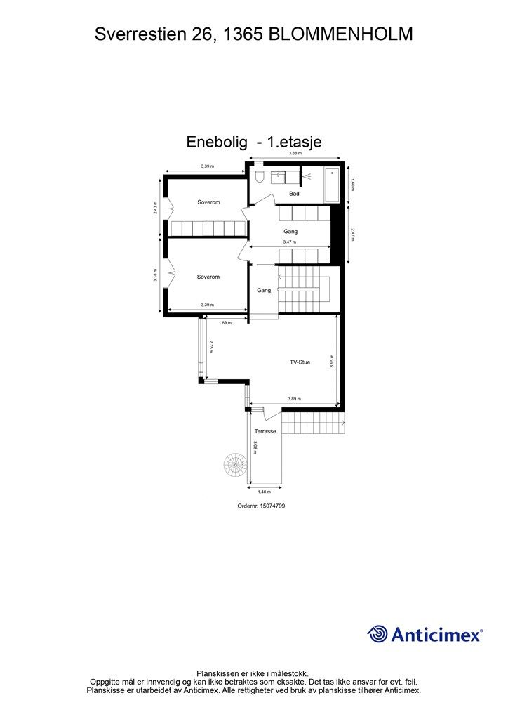 Plantegning 1.etasje