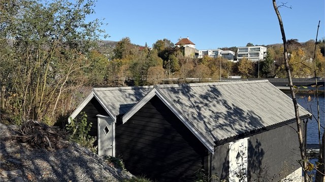 Tilkomst til Naustet.