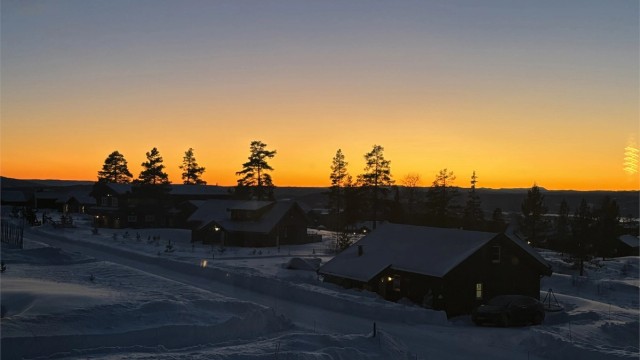 Selgers eget vinterbilde.