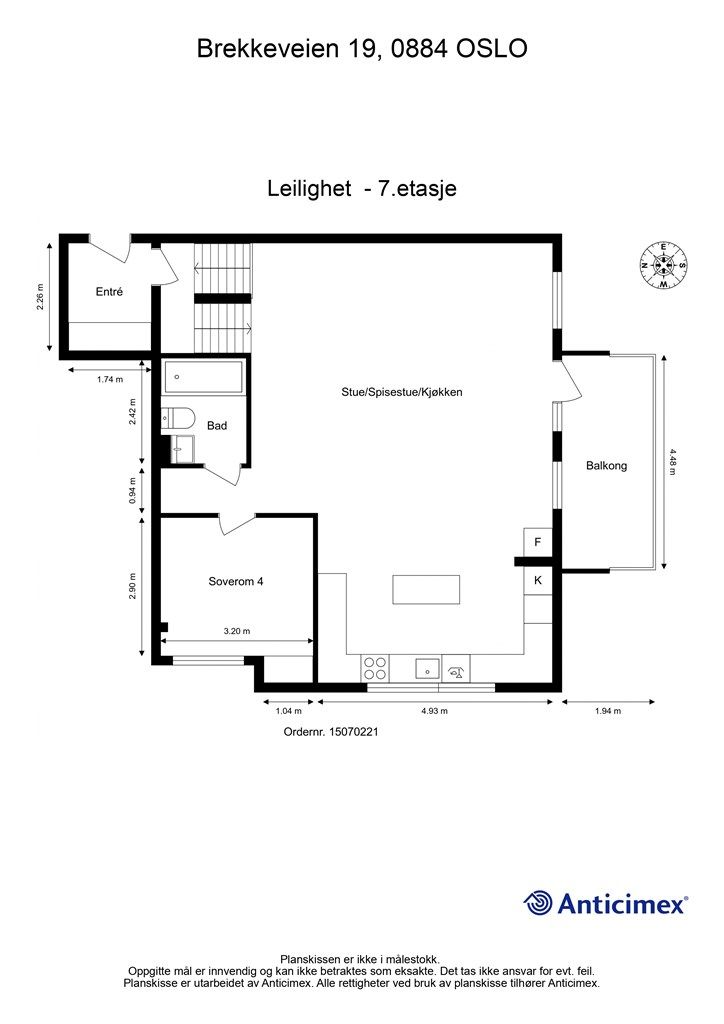 Planskisse 7. etasje