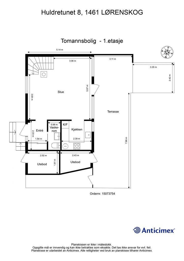 Plantegning 1.etasje