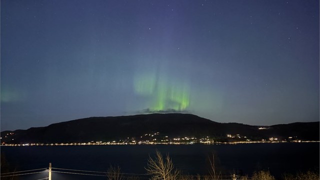 Utsikt/Nordlys - privat bilde