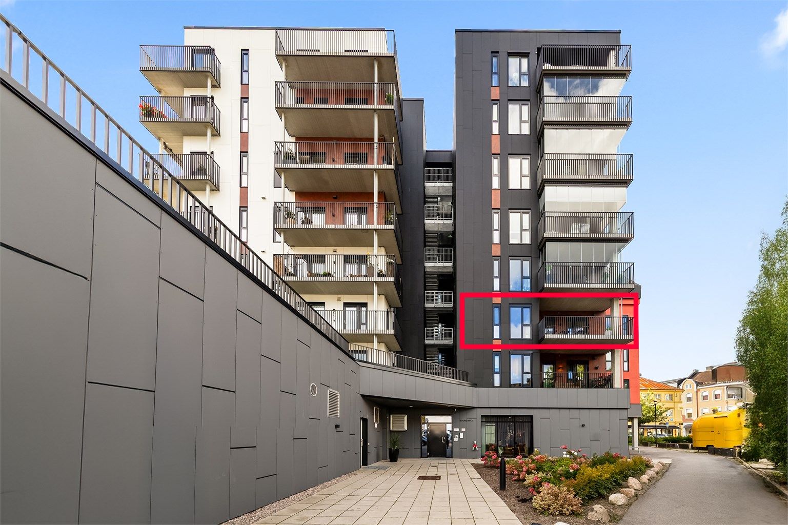 Hjørneleilighet med utsikt mot Preståsen.