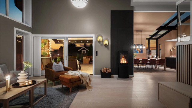 Velkommen til Jonsokveien 18B - en meget tiltalende enebolig med særpreg og høy wow-faktor.