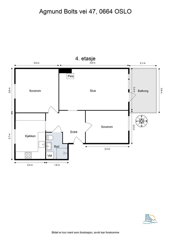 Plantegningen over din nye bolig! 