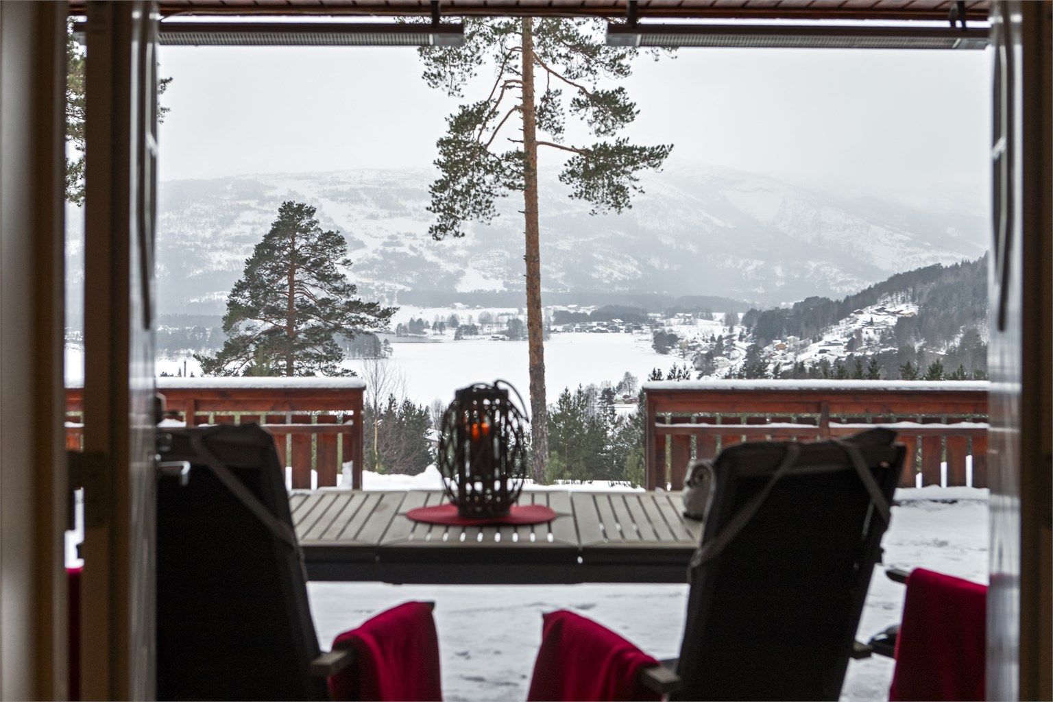 Fenomenal utsikt - selv på de tåkelagte dagene