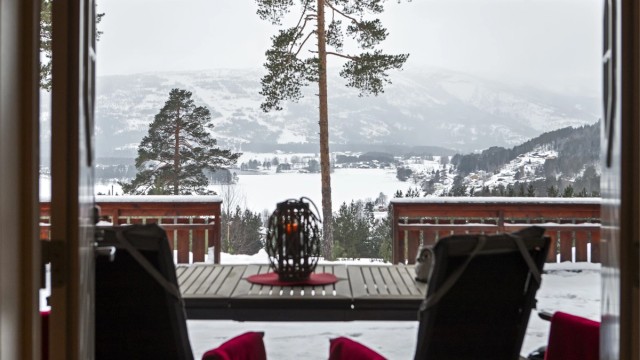 Fenomenal utsikt - selv på de tåkelagte dagene