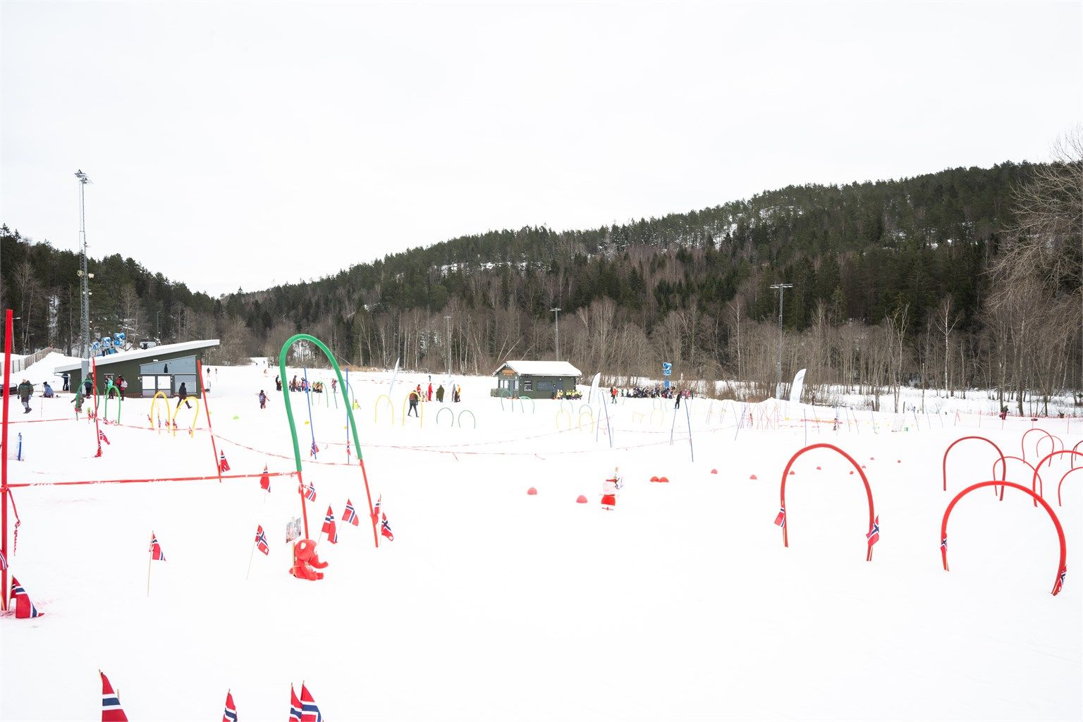 Aktivt idrettsmiljø i Rustad idrettslag innen ski.