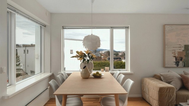 Innbydende spiseplass