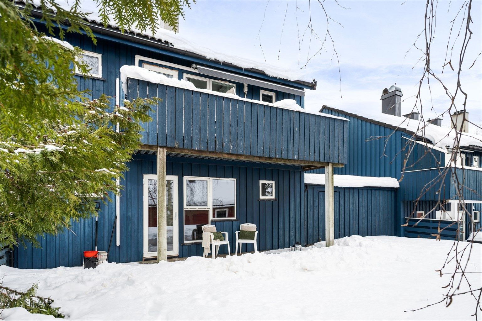 Stor hage.