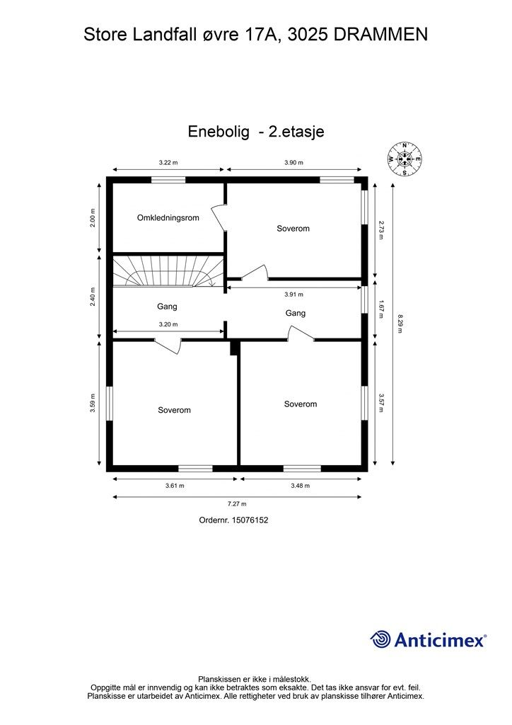Plantegning - 2.etasje 
